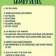 Family House Rules Template