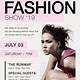 Fashion Show Flyer Template Free