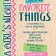 Favorite Things Party Invitation Template Free