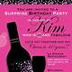 Female 40th Birthday Invitation Templates