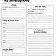 Fill In The Blank Autobiography Template