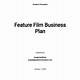 Film Business Plan Template Free