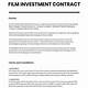 Film Financing Agreement Template