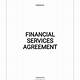 Financial Services Agreement Template