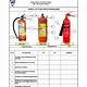 Fire Extinguisher Inspection Checklist Template