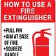 Fire Extinguisher Signs Printable