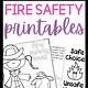 Fire Safety Free Printables