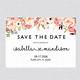 Floral Save The Date Template