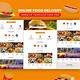 Food Delivery Website Templates