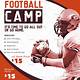 Football Camp Flyer Template