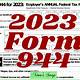 Form 944 For 2023