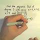 Forming Polynomials With Given Degrees And Zeros Calculator