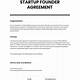 Founder Agreement Startup Template