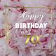 Free 70th Birthday Images