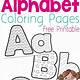 Free Alphabet Coloring Pages
