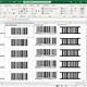 Free Barcode Font Excel