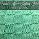 Free Basket Weave Knitting Pattern