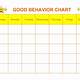 Free Behavior Chart Template