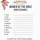 Free Bible Word Games