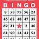 Free Bingo Sheets Printable