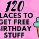 Free Birthday Stuff Mesa Az