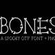 Free Bone Font