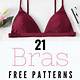 Free Bra Sewing Pattern