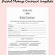 Free Bridal Makeup Contract Template