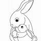 Free Bunny Rabbit Coloring Pages