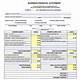 Free Business Financial Statement Template