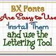 Free Bx Fonts