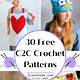 Free C2c Crochet Patterns