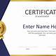 Free Certificate Templates For Google Slides