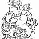Free Children's Christmas Coloring Pages