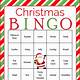 Free Christmas Bingo Printable For Large Groups