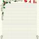 Free Christmas Stationery Printable