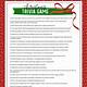 Free Christmas Trivia Game