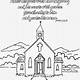 Free Church Coloring Pages