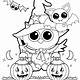 Free Color Pages For Halloween Printables