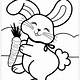 Free Coloring Pages Bunny
