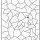 Free Coloring Pages Color By Number