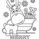 Free Coloring Pages For Kids Christmas