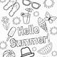 Free Coloring Pages For Summer
