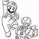 Free Coloring Pages Mario