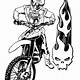 Free Coloring Pages Motorcycles