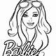 Free Coloring Pages Of Barbie
