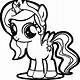 Free Coloring Pages Of My Little Pony