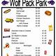 Free Concession Stand Menu Template
