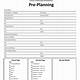 Free Conference Planning Template