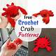 Free Crochet Crab Pattern